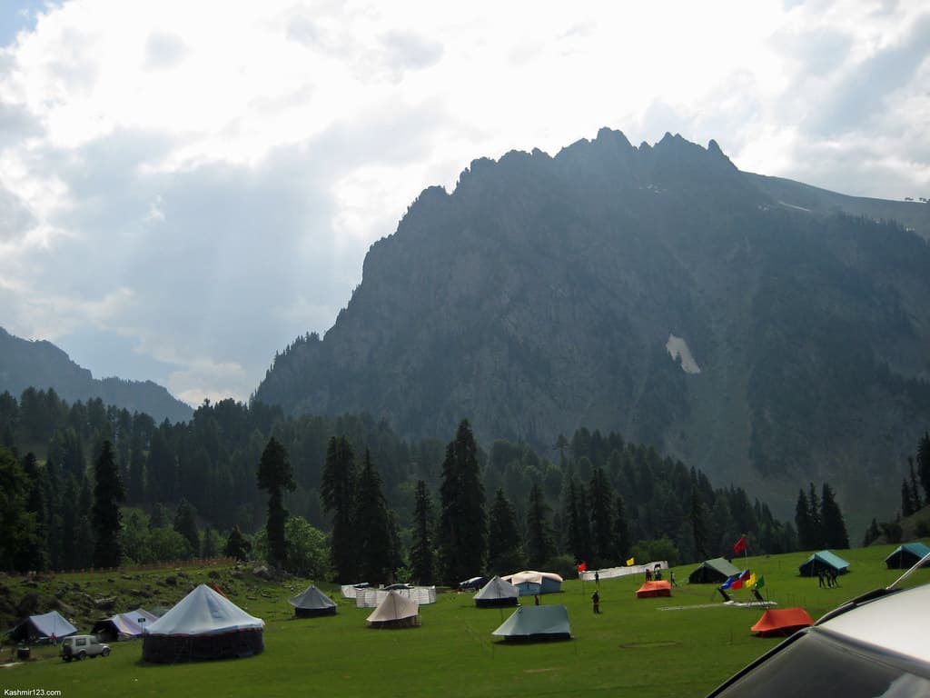 Camping in Kashmir 