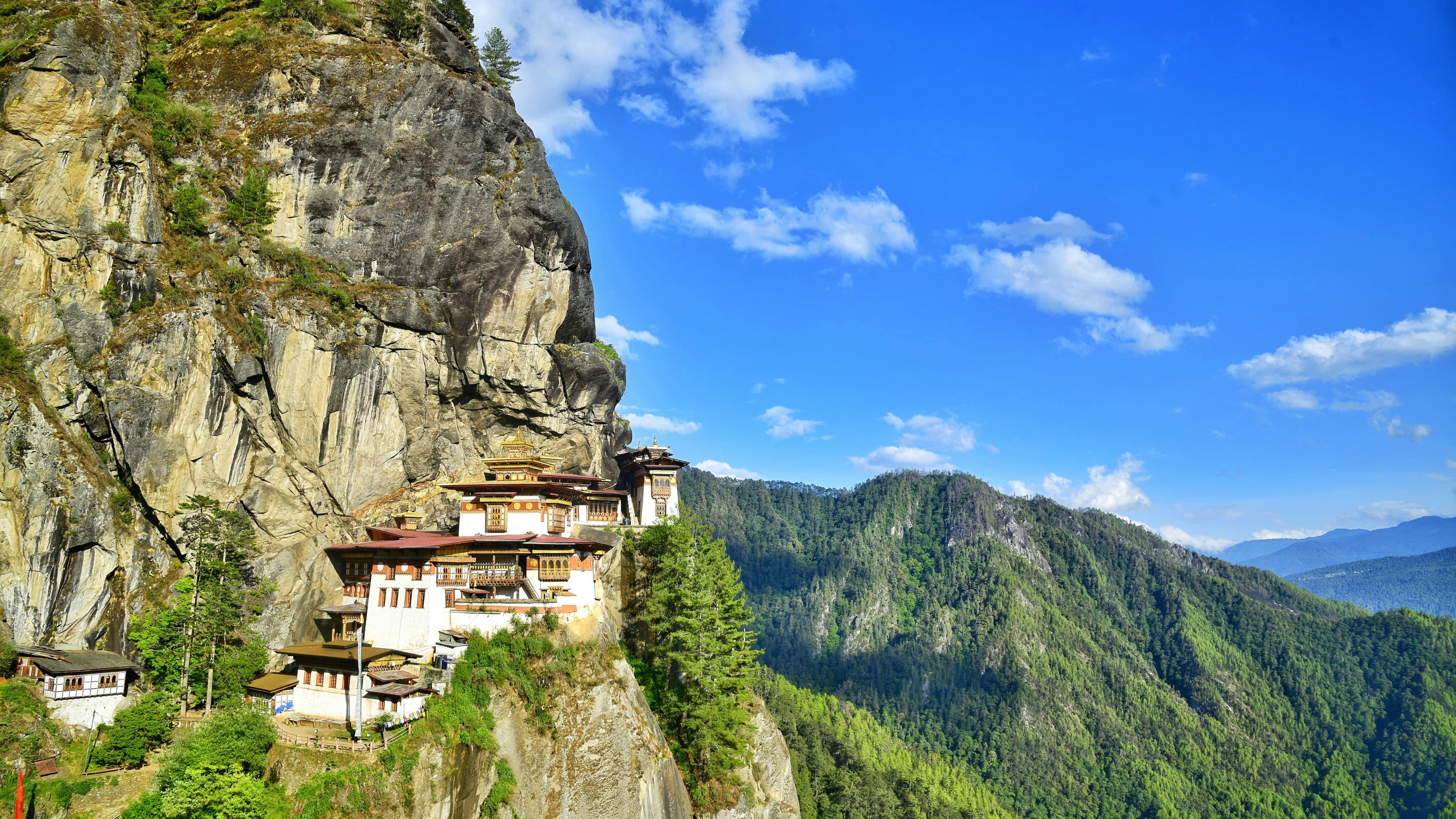 Paro Taktsang in summer