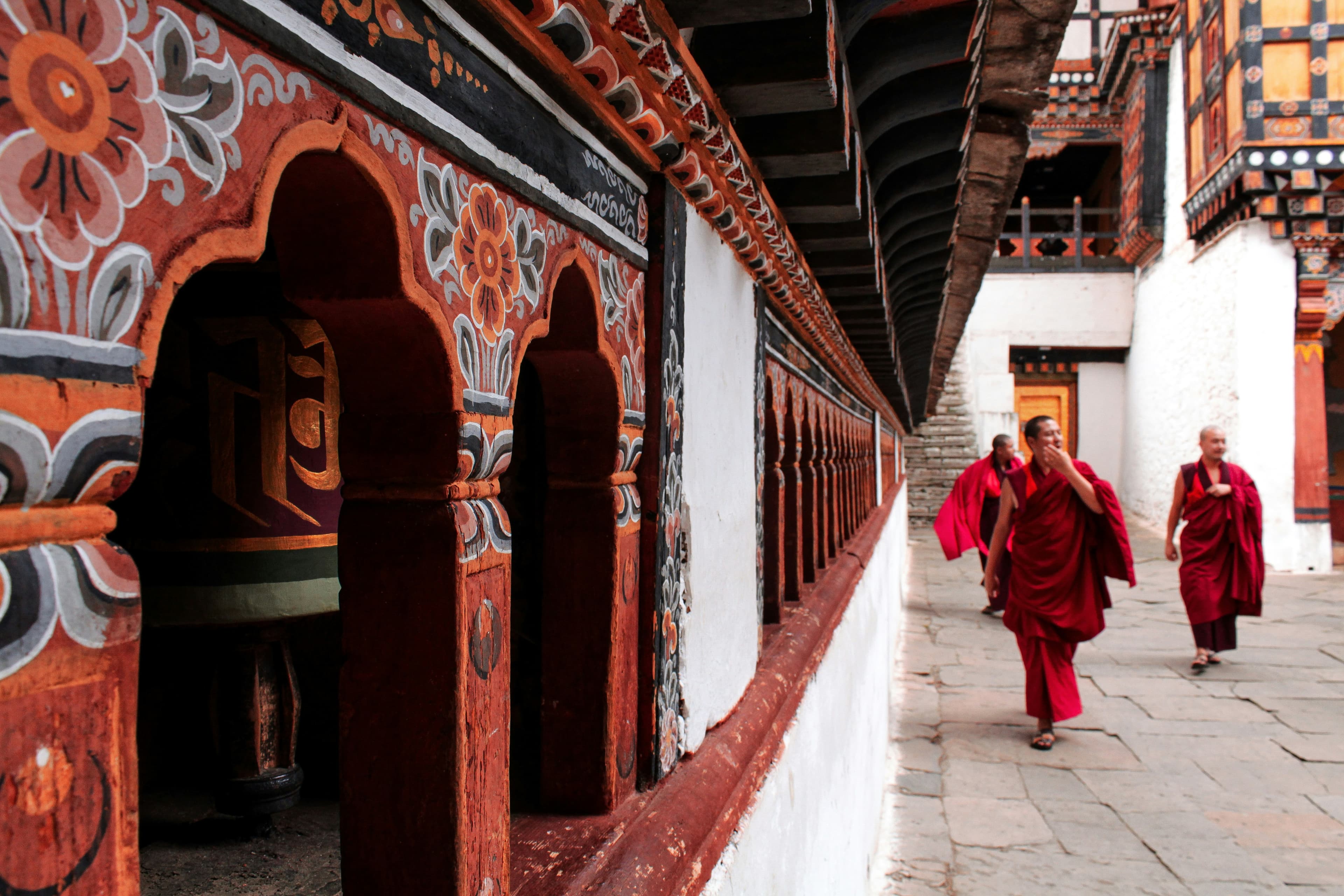 interior of Paro Taktsang