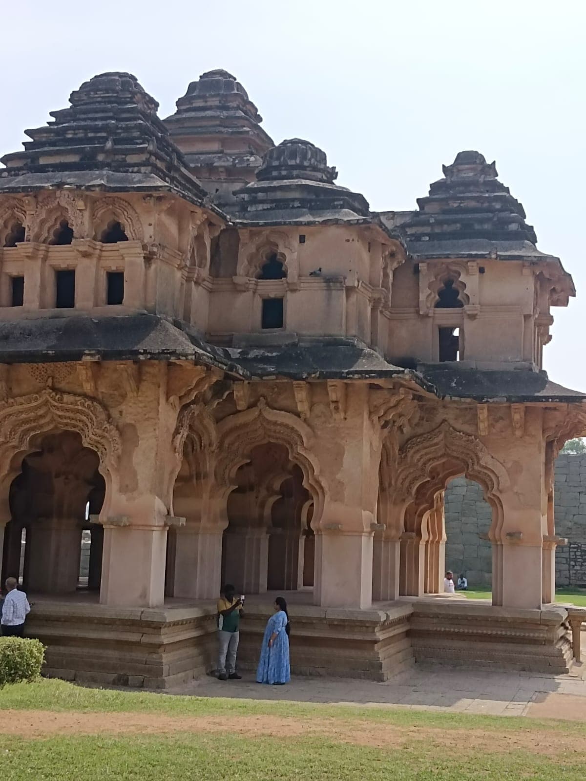 View of Lotus Mahal