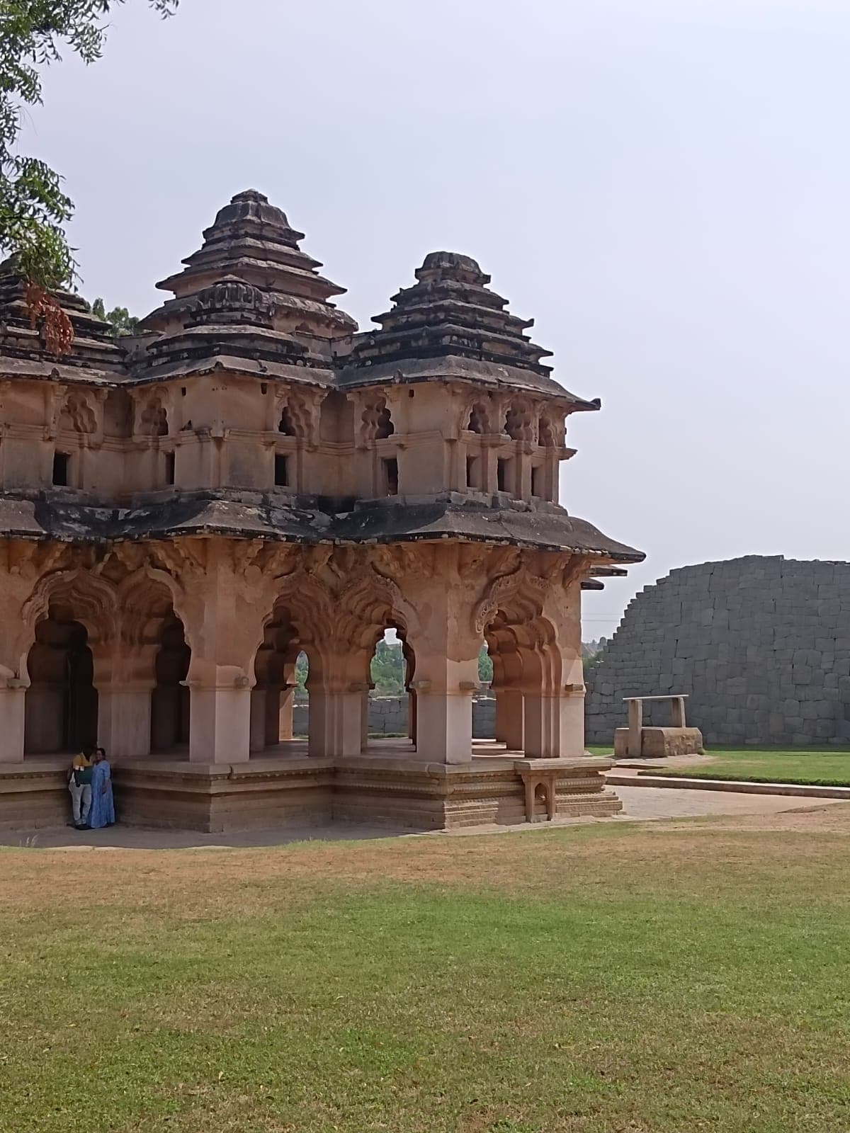 Different angles of Lotus Mahal