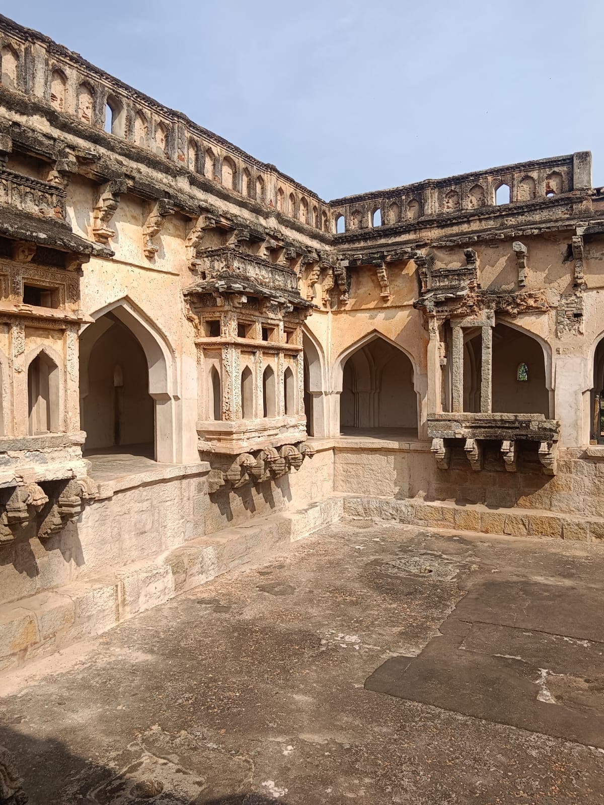 View of Lotus Mahal