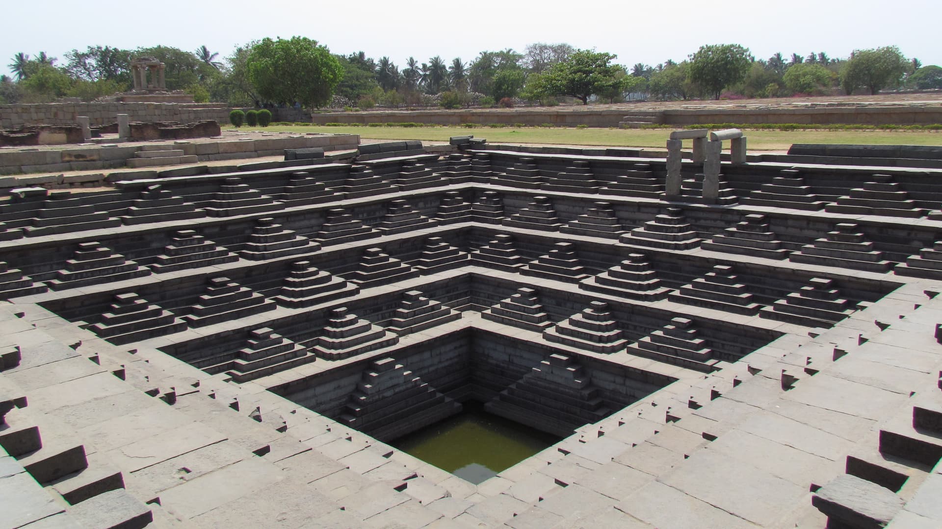 View of Stepped tank