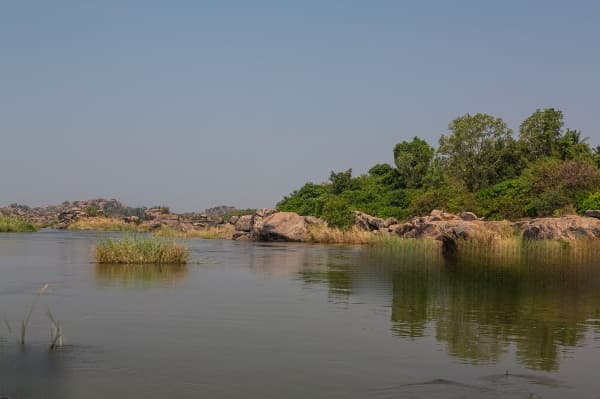 View of Tungabhadra river