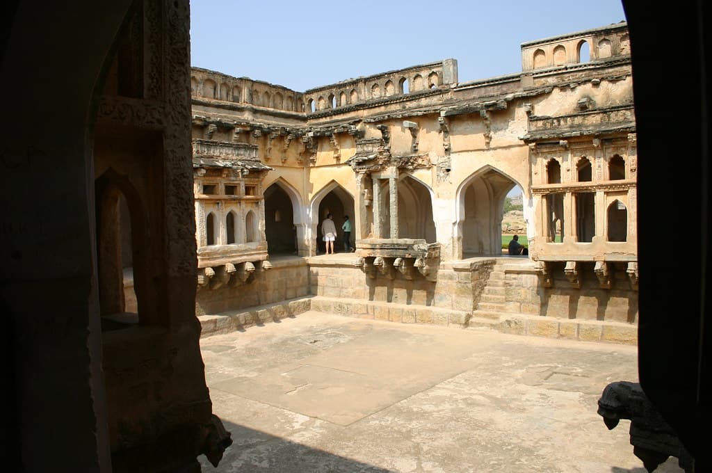 Visitors at Queen’s Bath