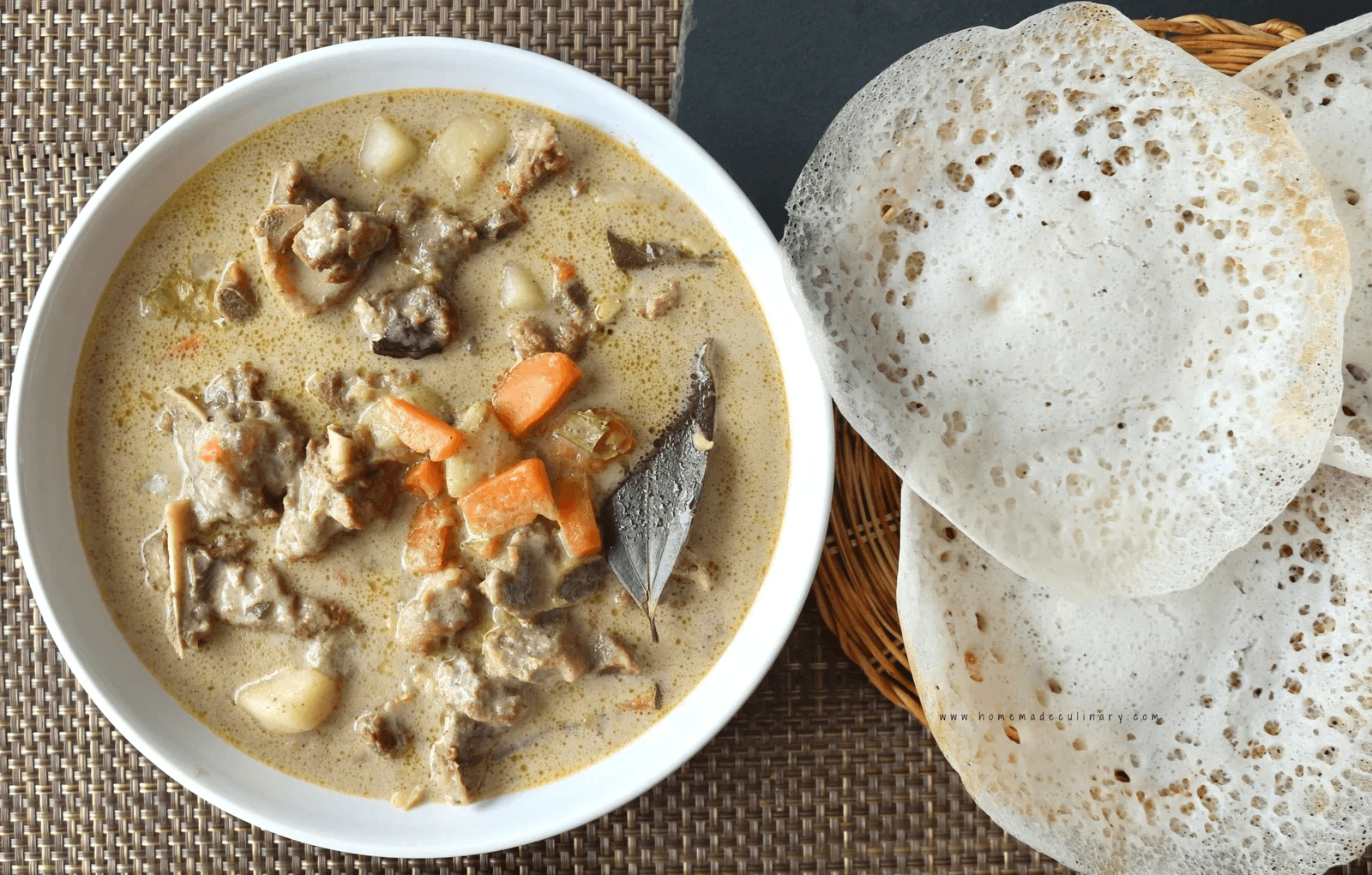 Appam and Stew