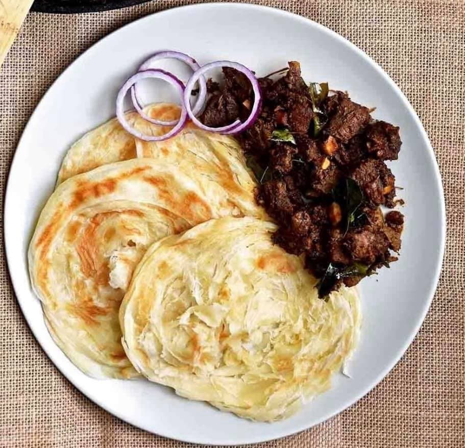 Parotta and Beef Fry