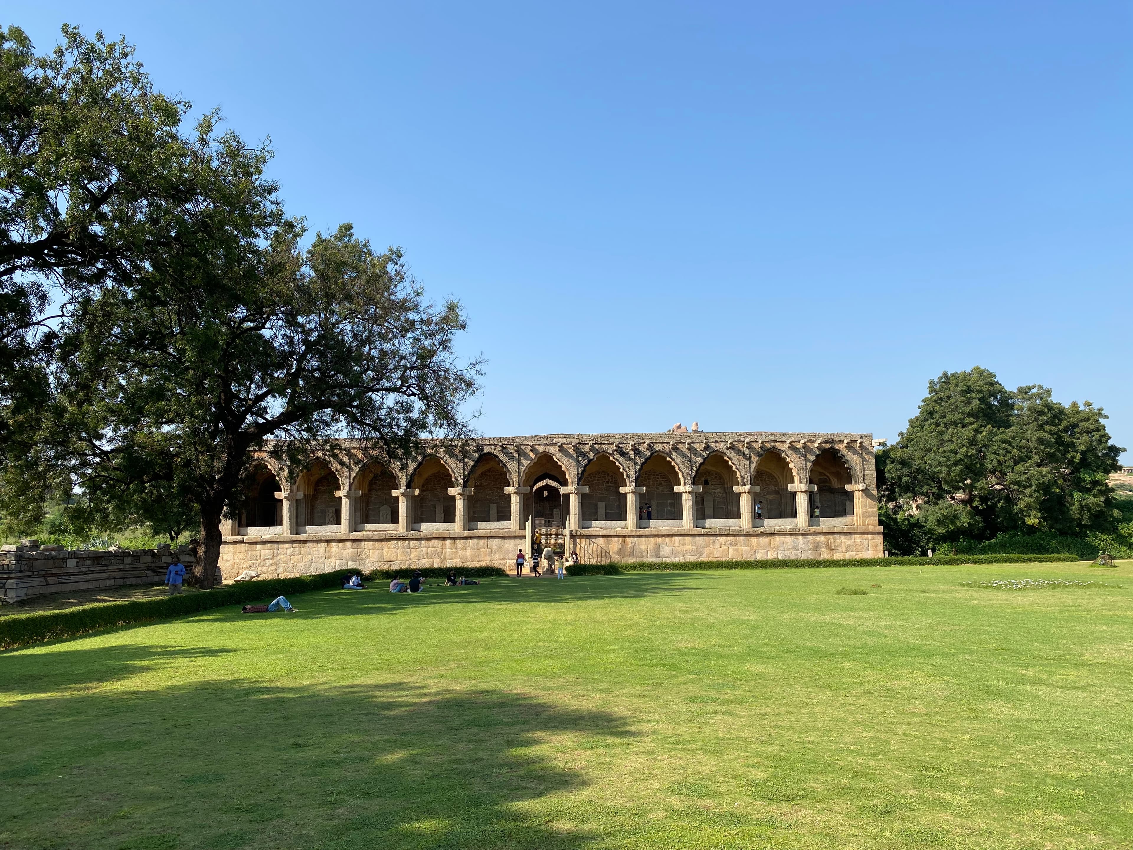 View of Archaeological Museum from outside