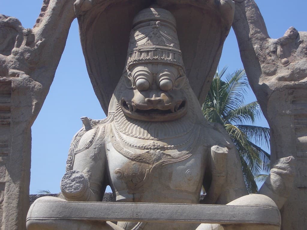 View of Lakshmi Narasimha Temple