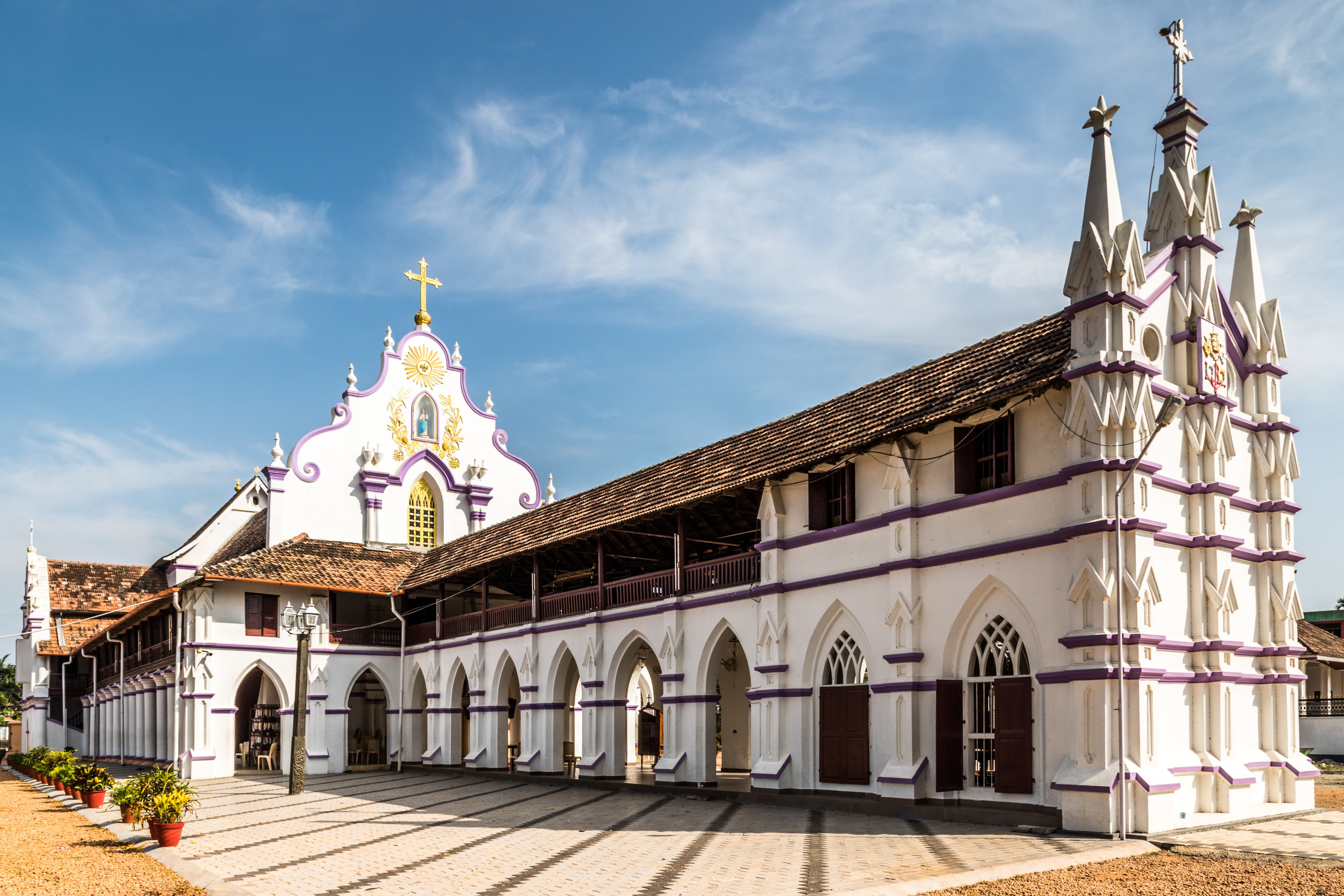 View of St. Mary's Forane Church