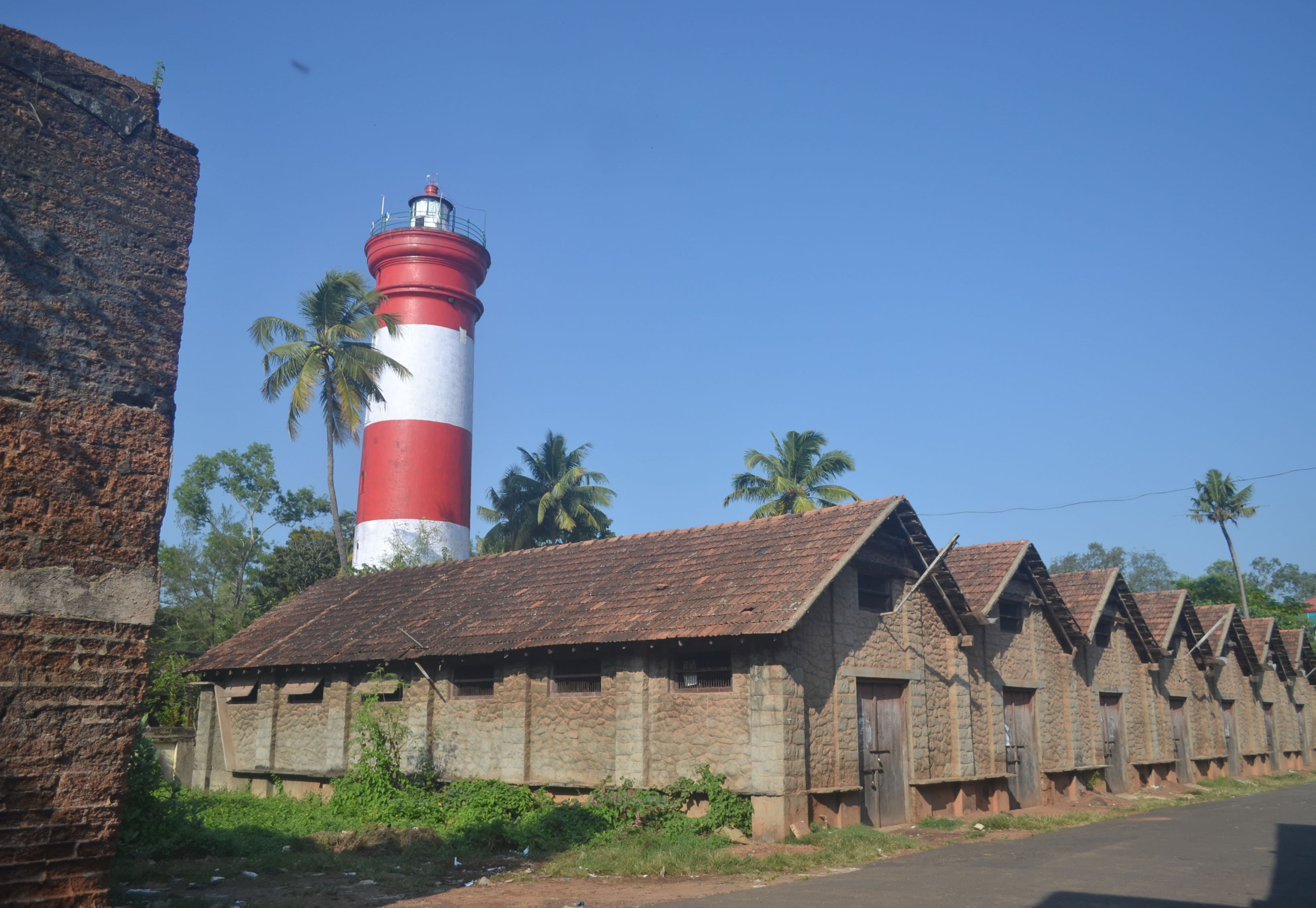 Village view of Alleppey Lighthouse