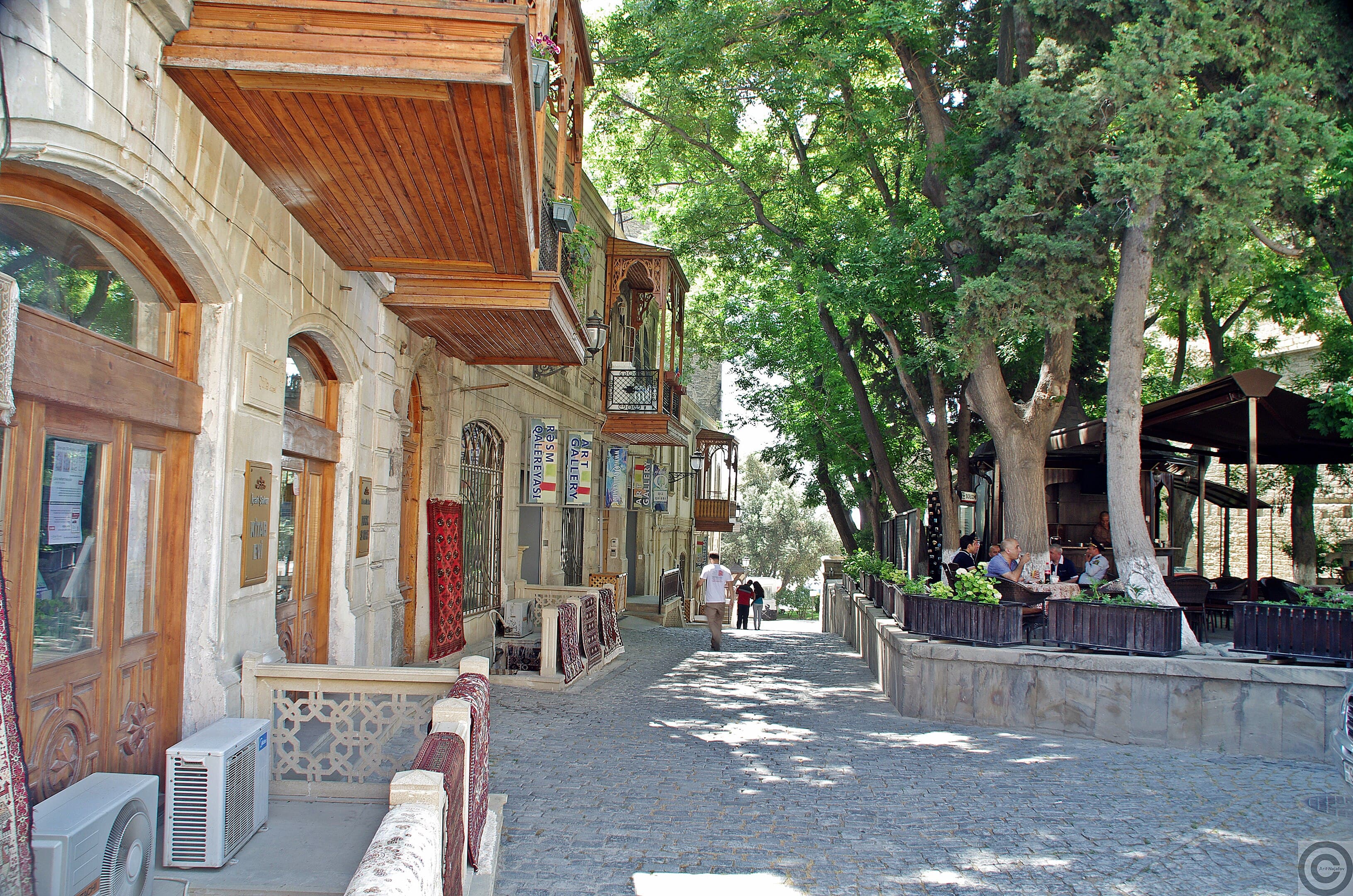 Baku Old City Streets