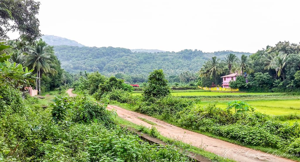 View of Karumadi Village