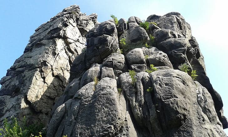 Closer View of Pandavan Rock