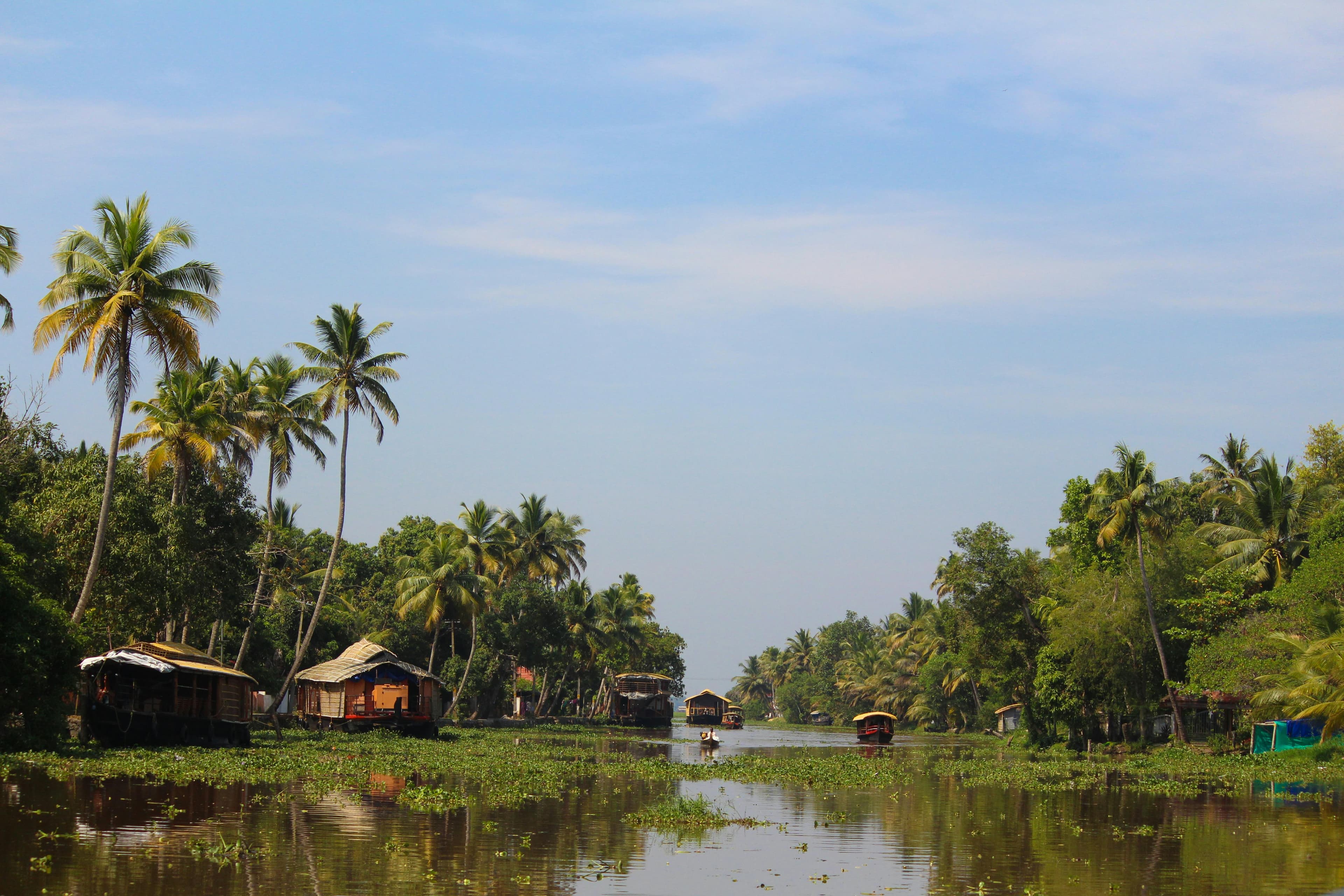 View of pathiramanal island