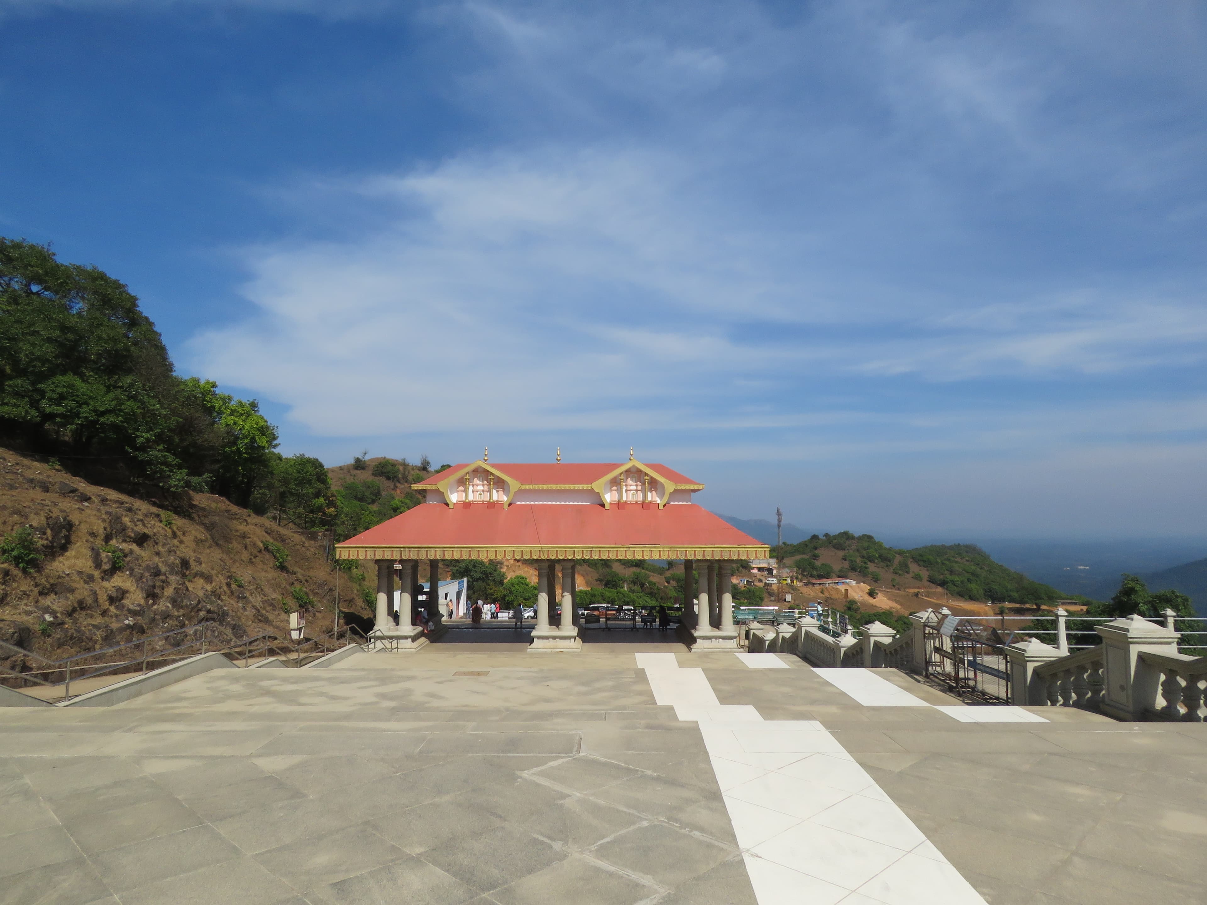 Walk way of Talakaveri Temple