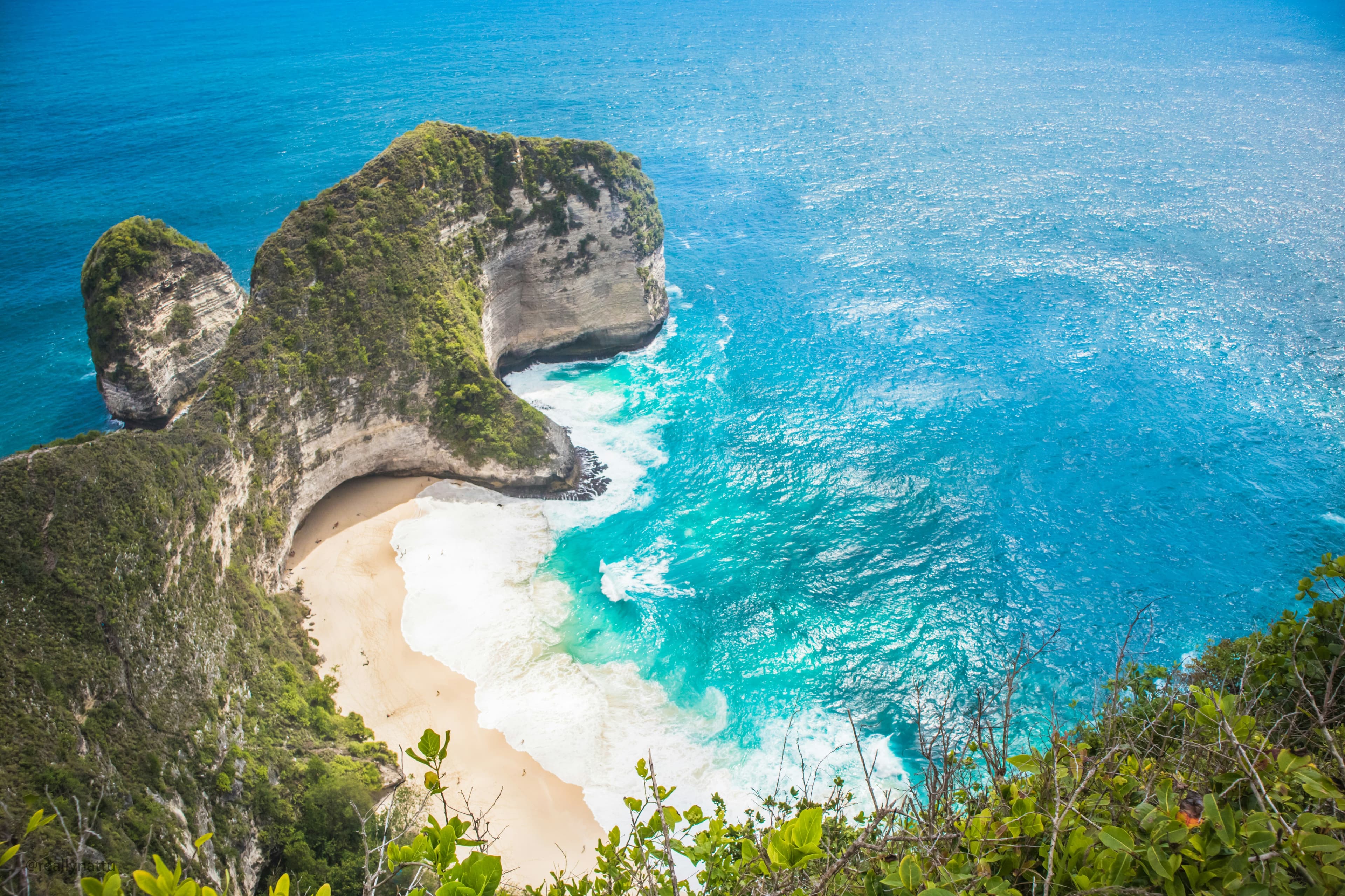 Kelingking Beach viewpoint