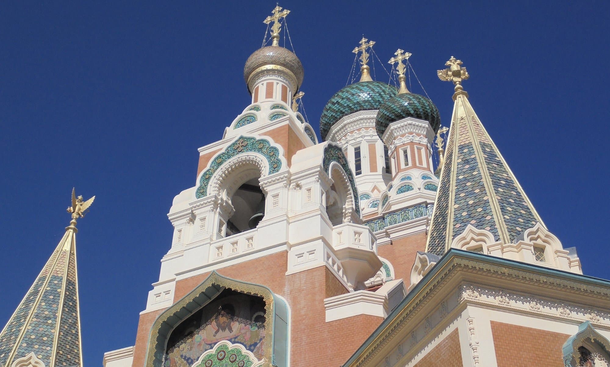 Russian cathedral outside view