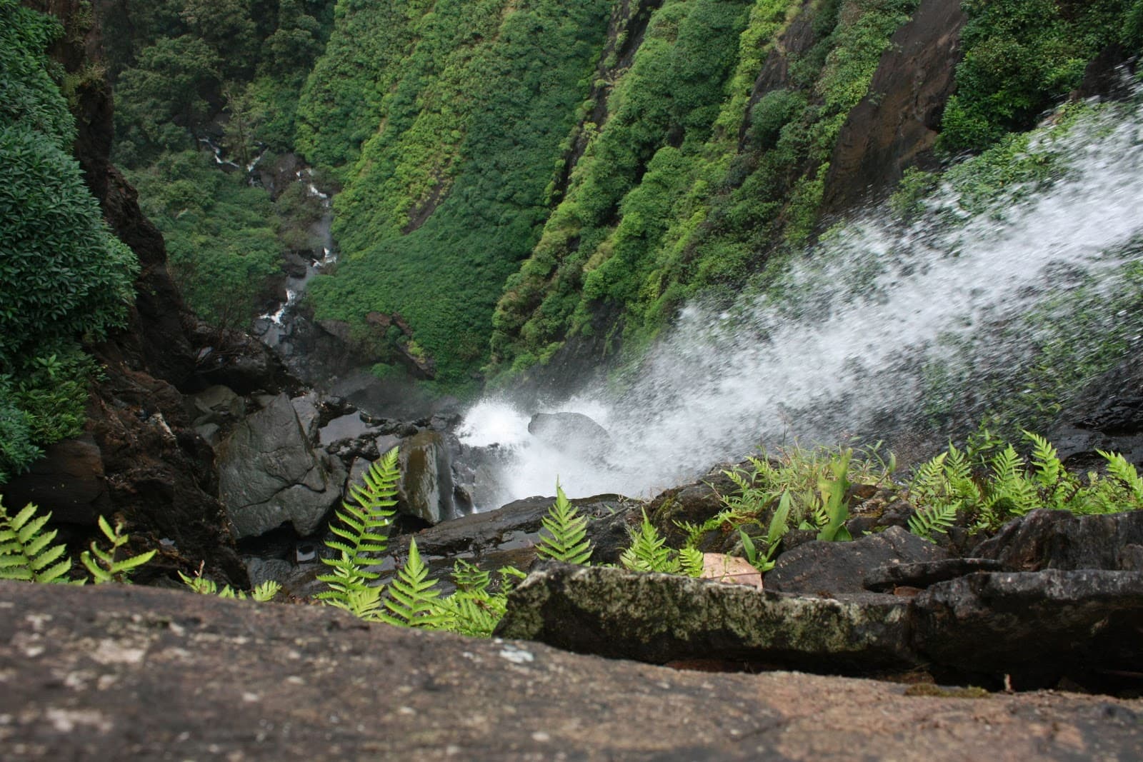 Mounatin View of Abbi Falls