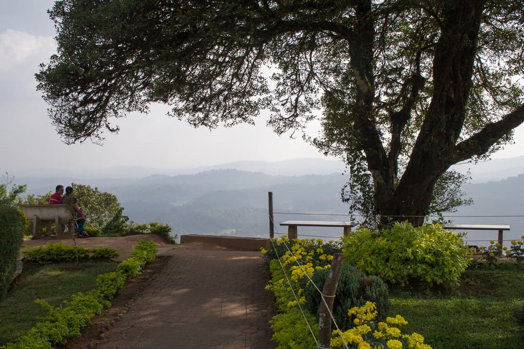 View of Raja's Seat Garden