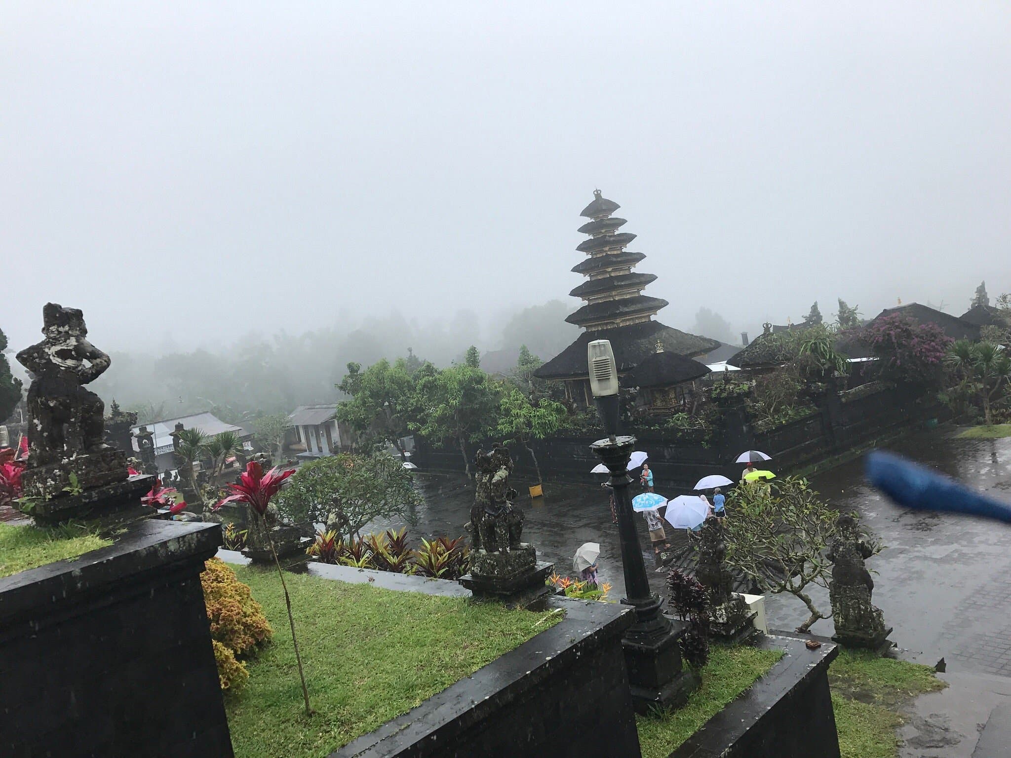 Traditional Balinese architecture at Besakih Temple