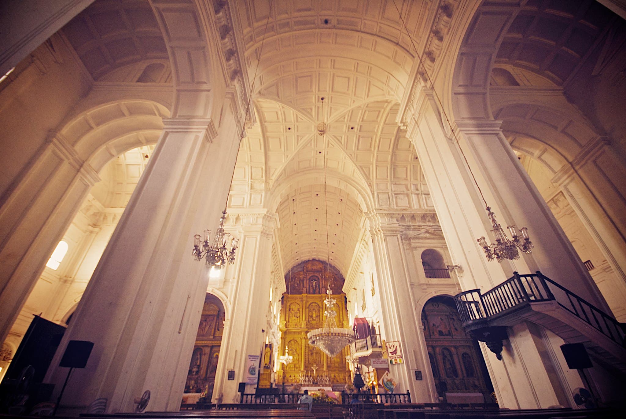 Inside view of Se Cathedral