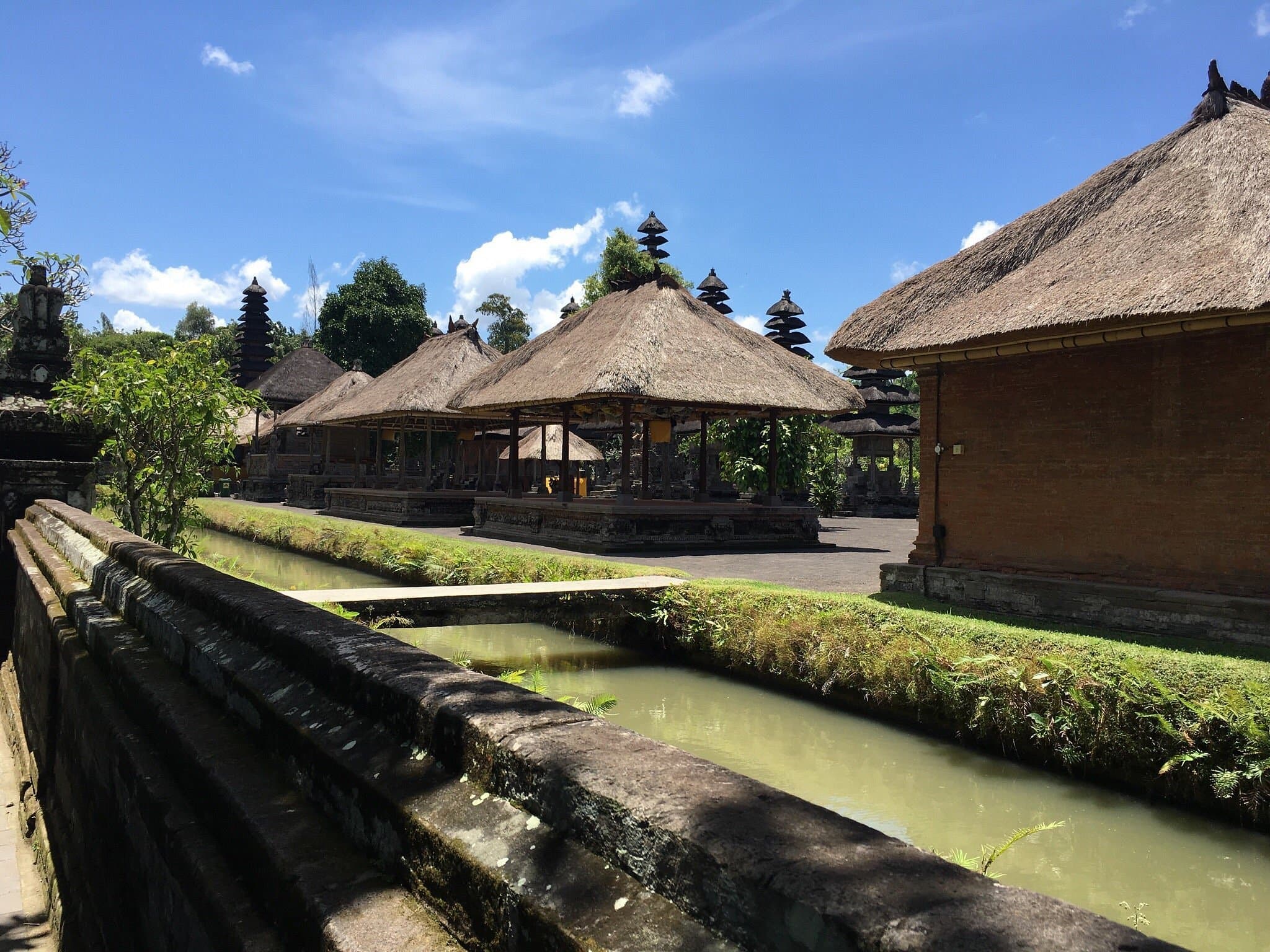 Taman Ayun Temple Courtyard