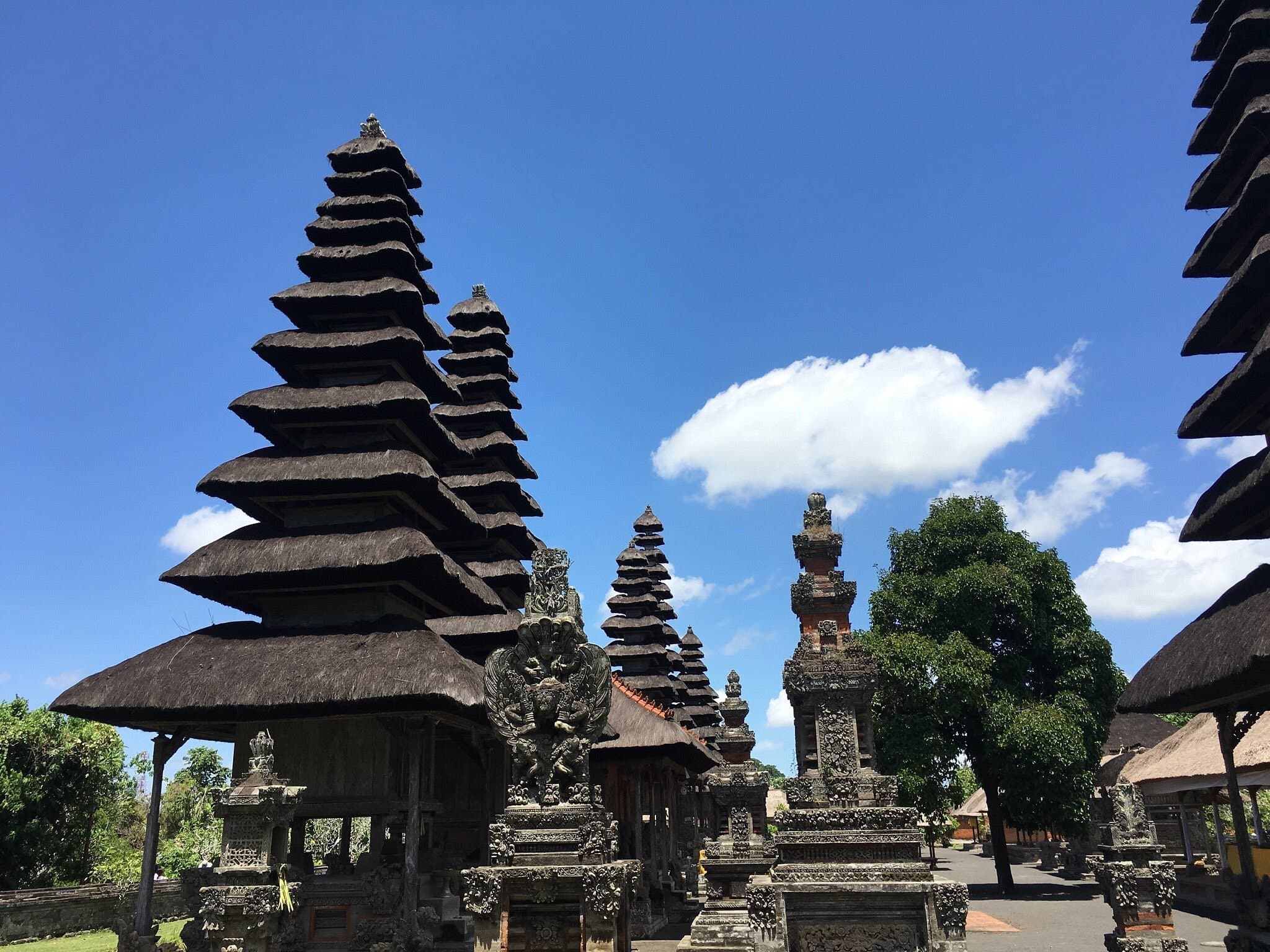 Unique architecture of Taman Ayun Temple