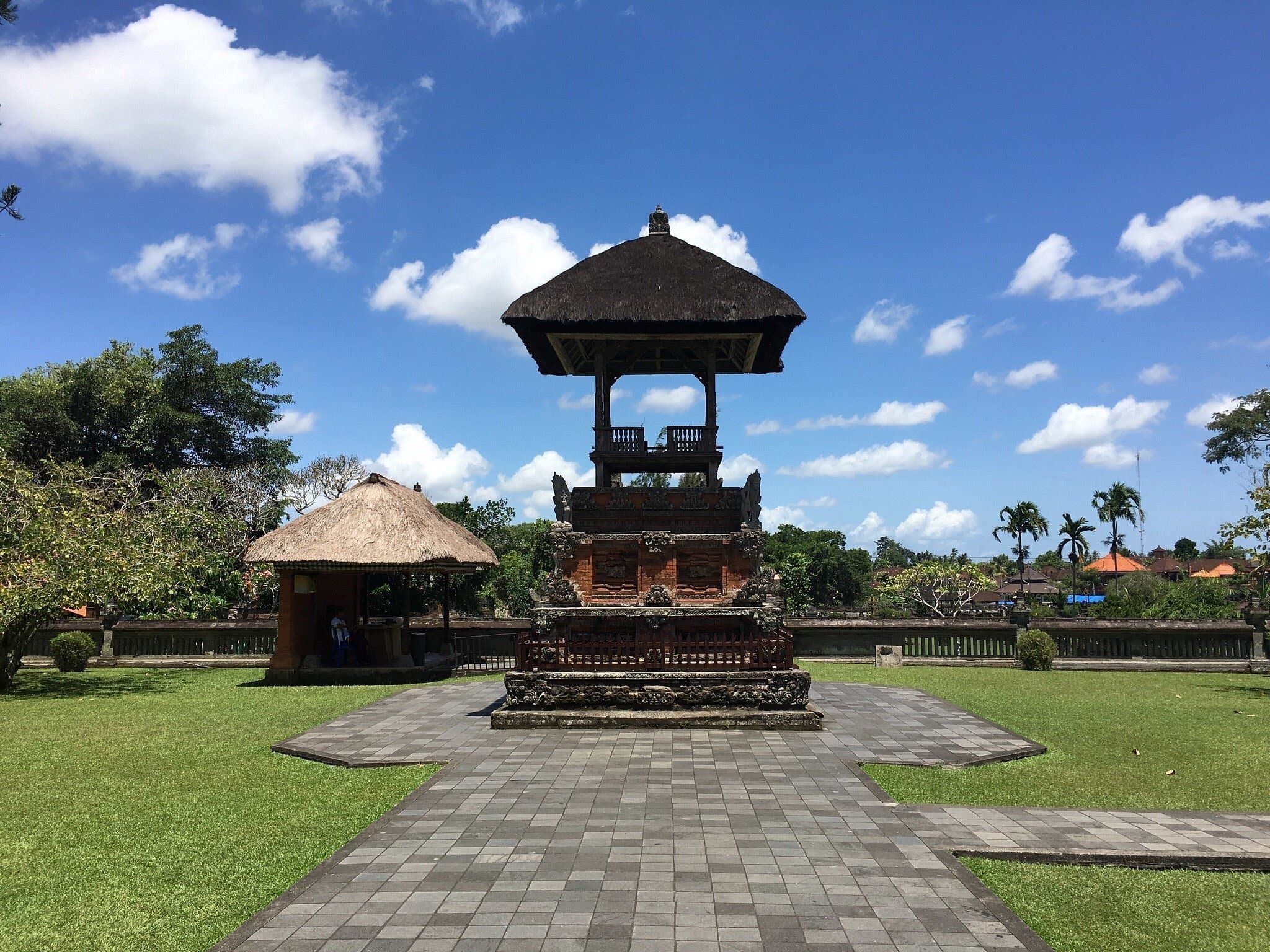 Historic structures at Taman Ayun Temple