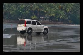 scorpio at muzhappilangad drive in beach