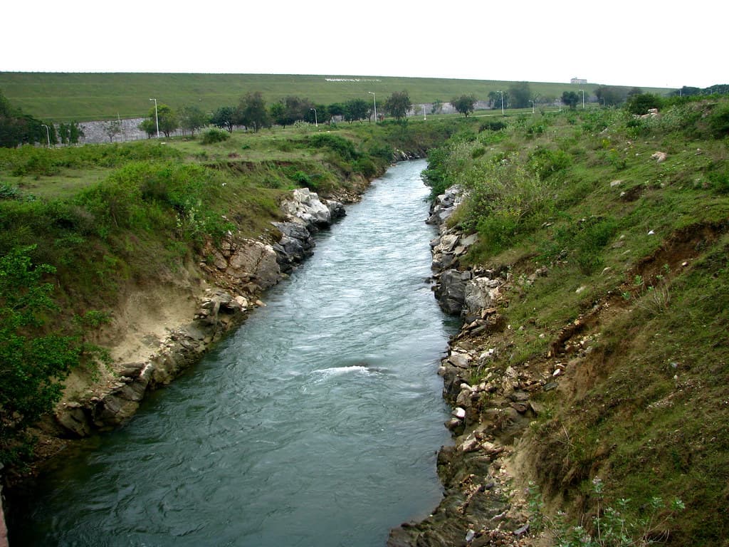 Ground water route Hemavathi Reservoir