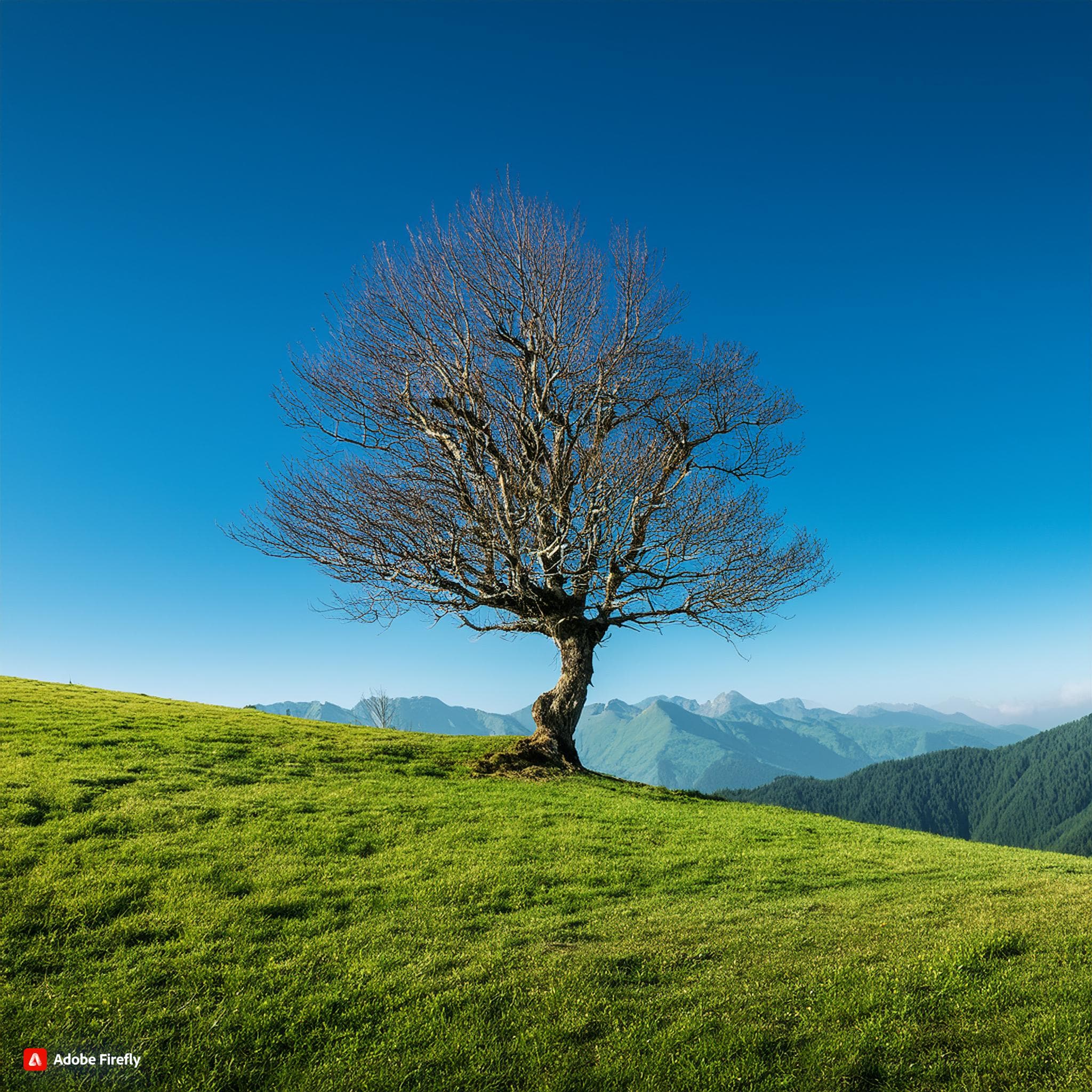 Single tree view on Jenukal Gudda