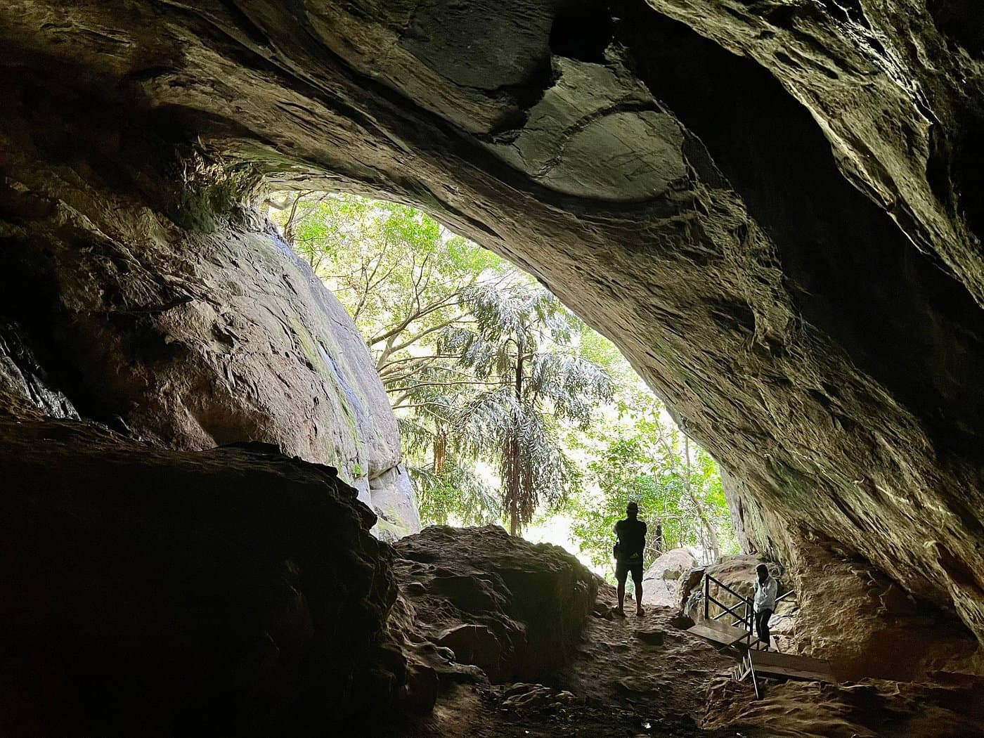 Ravana's Cave view