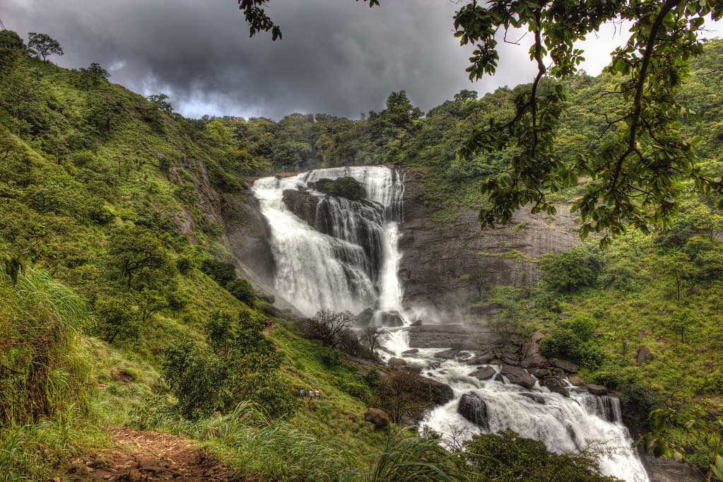 View of Magajahalli Waterfalls