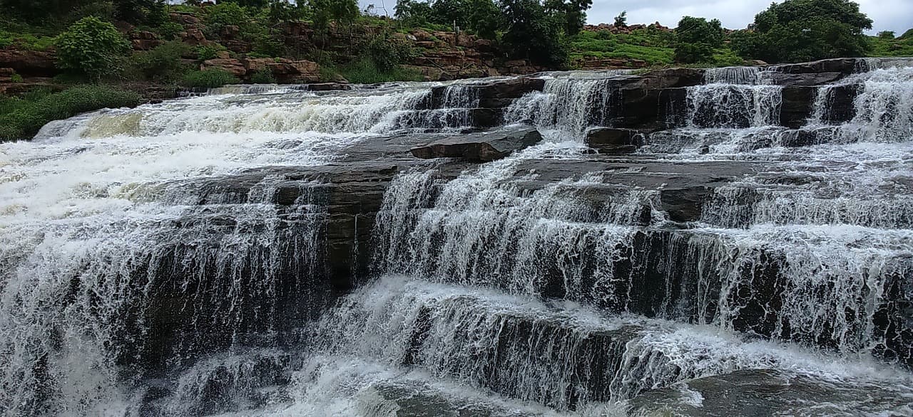 View of Mookanamane Falls