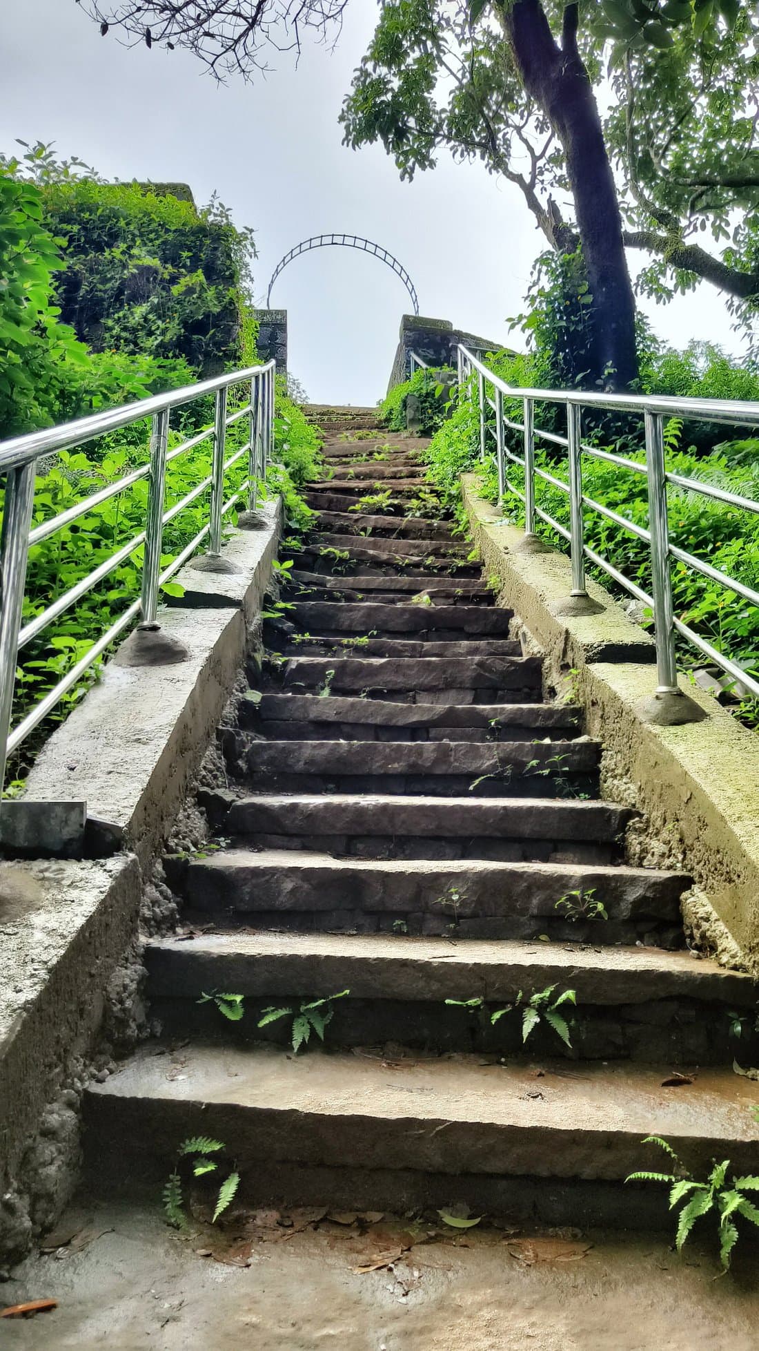 Walk route to Betta Byraveshwara Temple