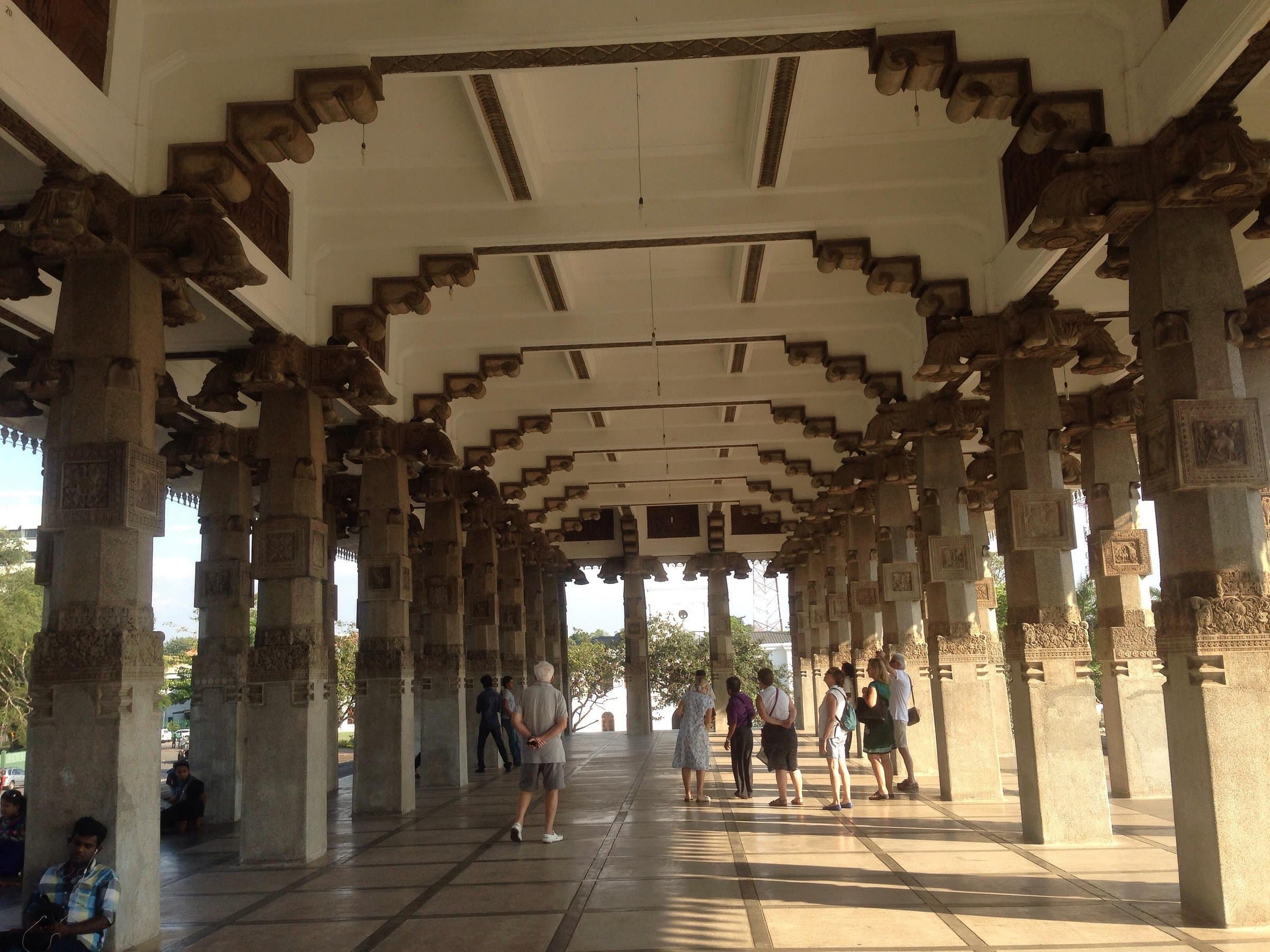 Inside the Independence Square