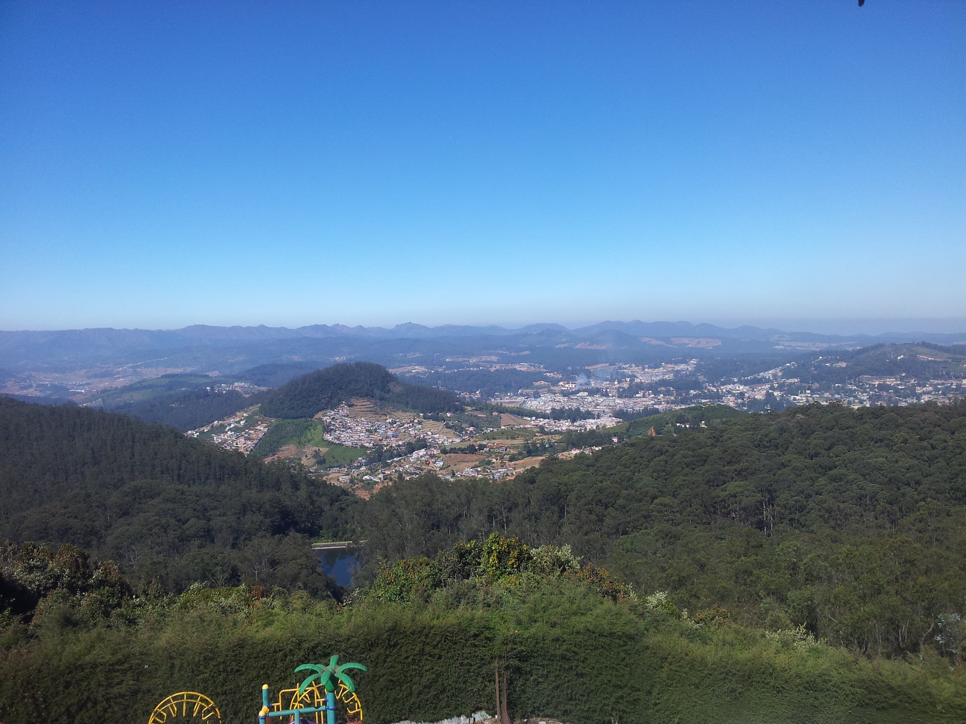 View from Doddabetta Peak