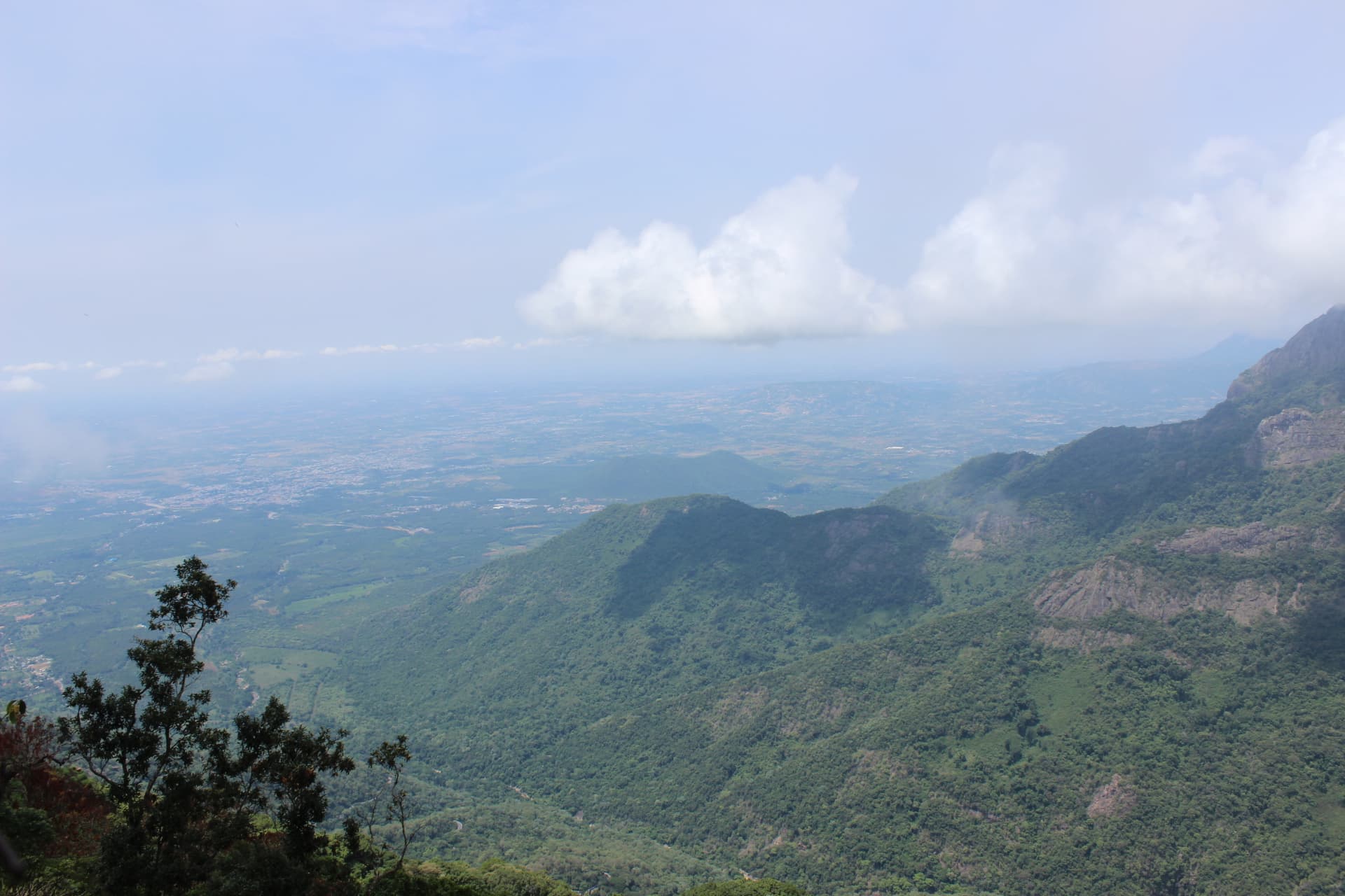 Landsacpe view of Doddabetta Peak