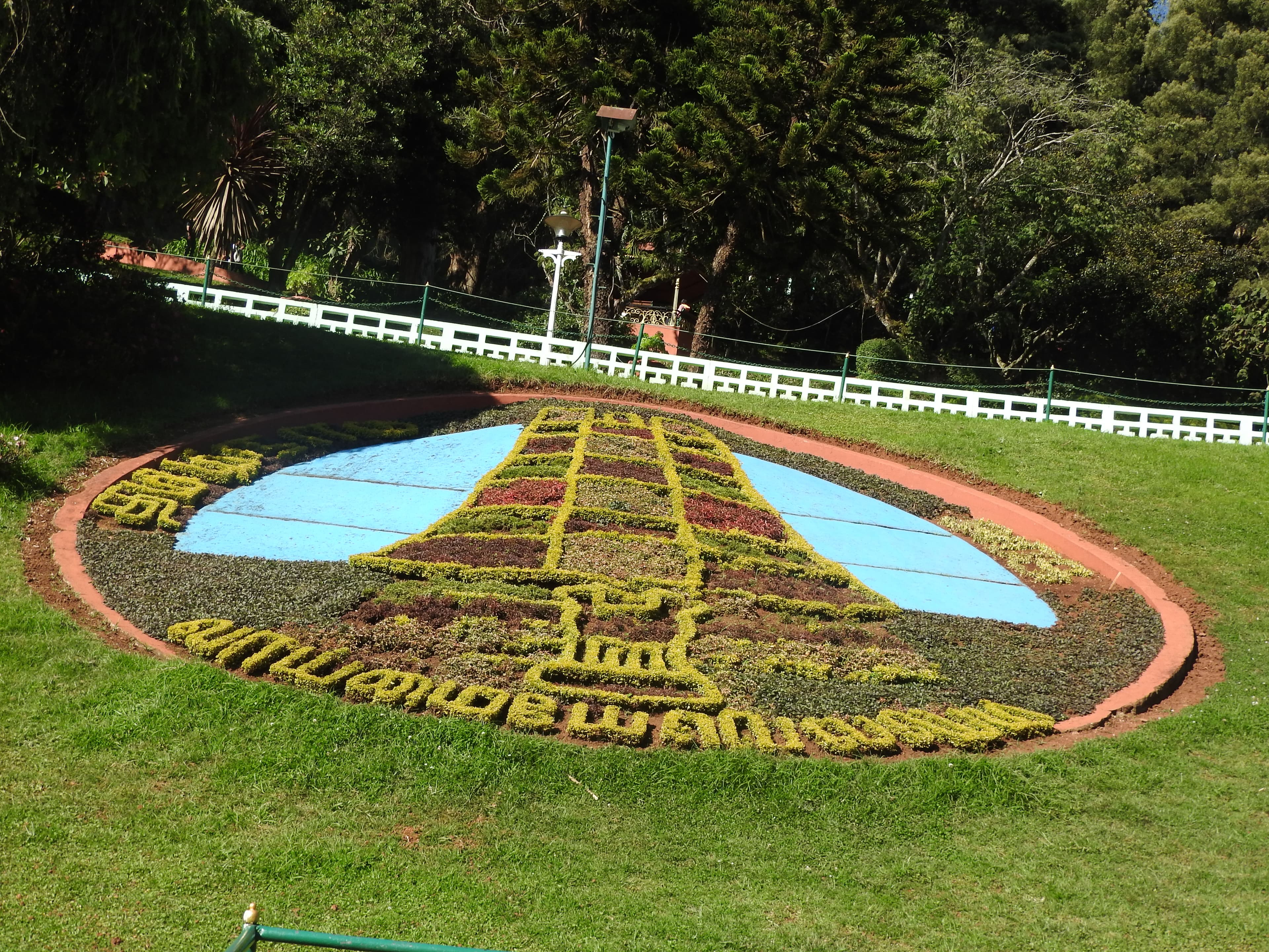 Tamil Nadu government symbol cropped in plants