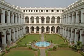 Exterior view of the Indian Museum in Kolkata