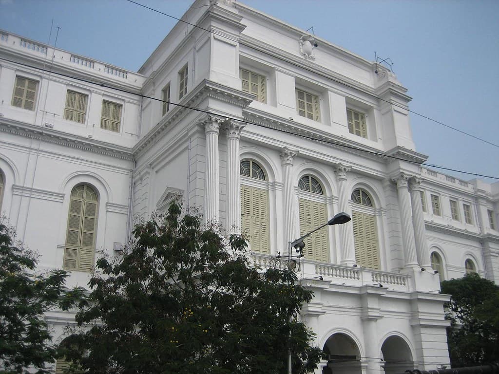Entrance of the Indian Museum in Kolkata