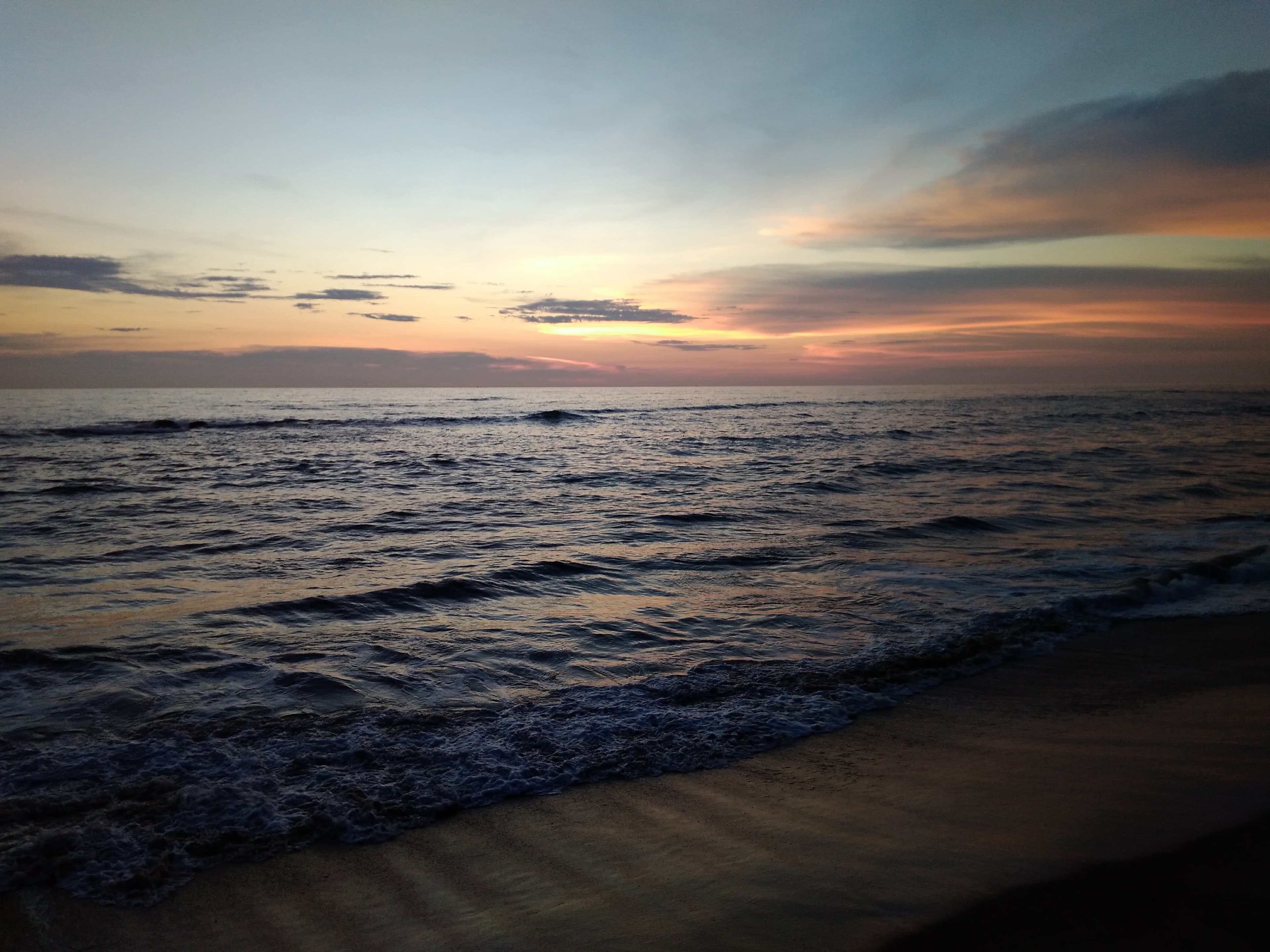 Sunset view from Sasihithlu Beach