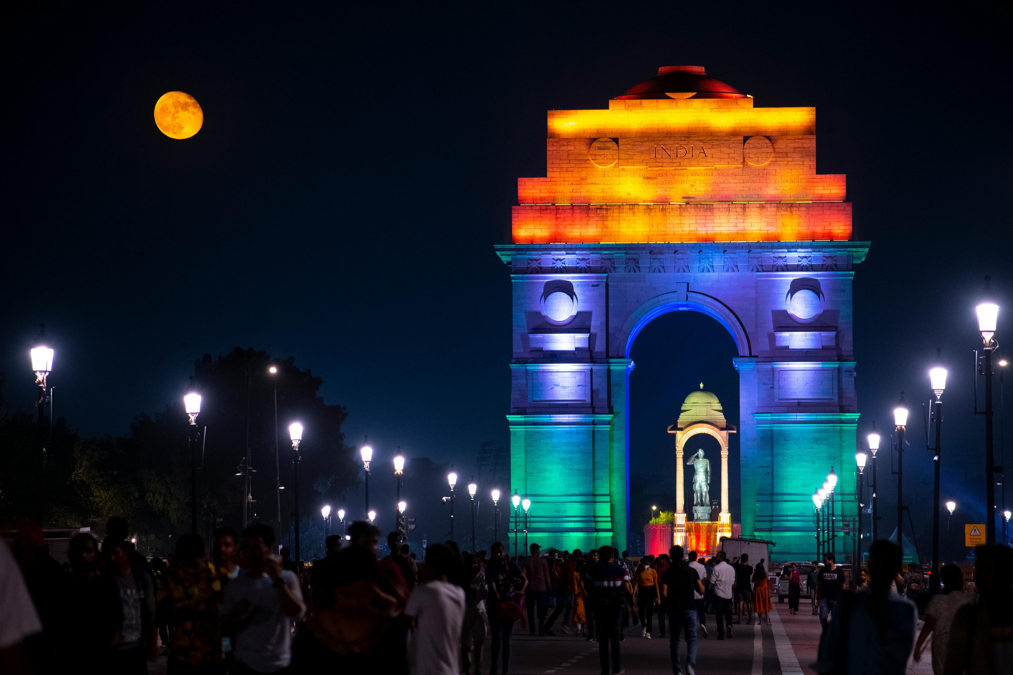 India Gate at Night