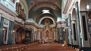 Mass hall in St. Aloysius Chapel