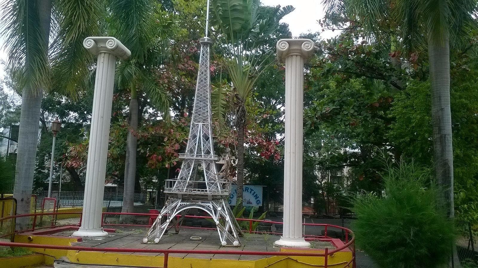 Miniature Eiffel Tower at Appu Ghar