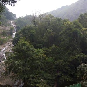 Distance view of Vydehi Falls