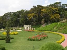 Scenic view of Brindavan Gardens