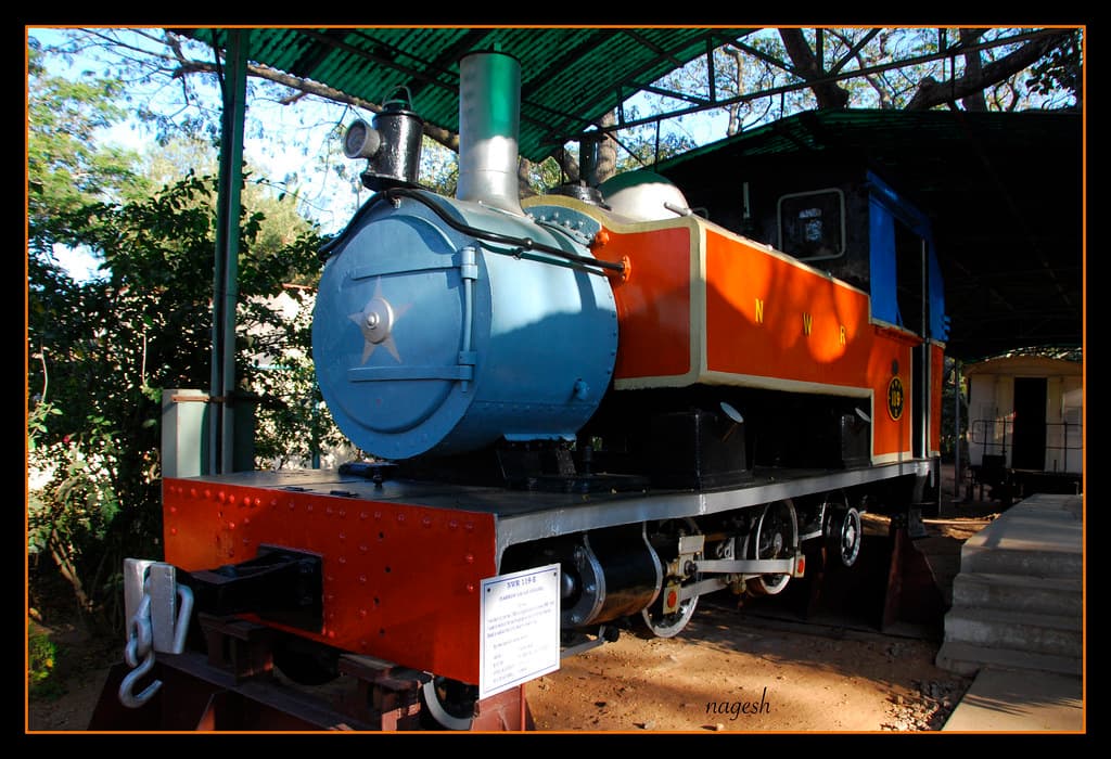 Interactive railway models at the museum