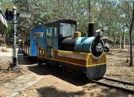 Old steam engine at Railway Museum